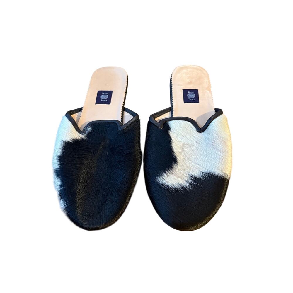 RES IPSA Cowhide 1 of 1 Marrakech Atelier made Cowhide Mule